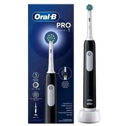 ORAL-B Электрическая зубная щетка Cross Action Pro 1 500/D305.513.3 насадки для щётки: 1шт, цвет:черный