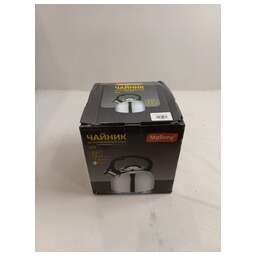 MALLONY Чайник из нерж стали со свистком "Arte" (зеркальная полировка) 2,5 л (005177) (8751384)