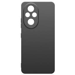 BORASCO Чехол (клип-кейс) Silicone Case, для Honor 200 Pro, черный [73467]