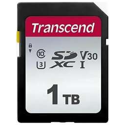 TRANSCEND Флеш карта SDXC 1TB TS1TSDC300S 300S w/o adapter