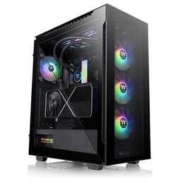 THERMALTAKE Корпус Divider 500 TG ARGB CA-1T4-00M1WN-01 Black/Win/SPCC/Tempered Glass*4/120mm ARGB Fan*3/120mm CA-1T4-00M1WN-01 Standard Fan*1 (527880)