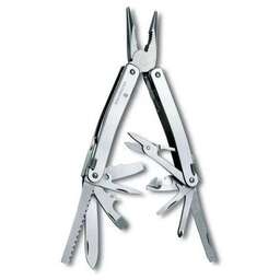 VICTORINOX Мультитул SwissTool Spirit X, 35 функций, серебристый [3.0235.l]