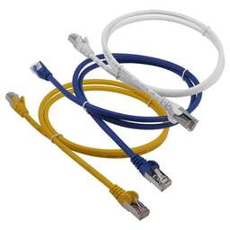 LANMASTER Патч-корд LAN-PC45/S5E-5.0-RD FTP RJ-45 вил.-вилка RJ-45 кат.5E 5м красный LSZH