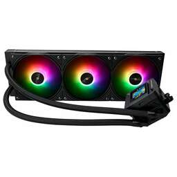THERMALRIGHT Система водяного охлаждения Frozen Warframe Ultra 360 ARGB Soc-AM5/AM4/1151/1200/2066/2011/1700 белый 4-pin 29.8dB Al LCD Ret (F-WFRAME-ULT-360-WH-ARGB)