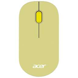 ACER Мышь OMR205 зеленый/желтый оптическая 1200dpi беспров. USB для ноутбука 3but (ZL.MCEEE.02J)
