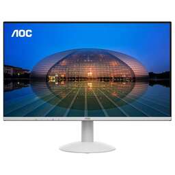 AOC Монитор 23.8" 24B30H3/BW белый IPS LED 16:9 HDMI матовая 300cd 178гр/178гр 1920x1080 120Hz VGA FHD 2.5кг