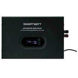 SMARTWATT Источник бесперебойного питания BOILER 1500/24LW 900Вт 1500ВА черный