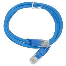 NONAME Патч-корд cat5E molded 1м синий RJ-45 (m)-RJ-45 (m)