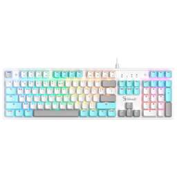 A4TECH Клавиатура Bloody S510R механическая белый USB for gamer LED (S510R USB ICY WHITE/BLMS RED)