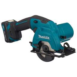 MAKITA Циркулярная пила HS301DWAE, 85мм, аккумуляторная, 10.8В, с 2 АКБ, с ЗУ