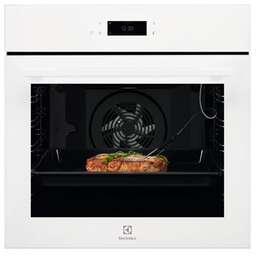 ELECTROLUX Духовой шкаф электрический EOE8P39WV, 72л, дверца с 3 стеклами, белый