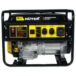 HUTER Бензиновый генератор DY 9.5A, 220 В, 8кВт [64/1/133]
