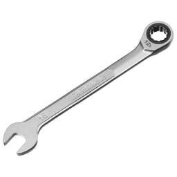 GROSS Ключ комбинированный трещоточный, 15 мм, количество зубьев 100 14853