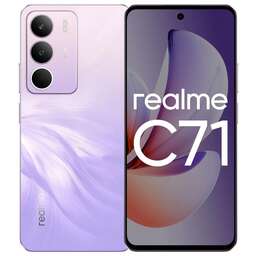 REALME 6.67" Смартфон C71 8/256Gb, RMX5303, NFC, IPS, 120Гц, 6300мAч, фиолетовый