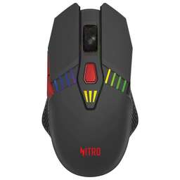 ACER Мышь беспроводная Nitro OMR305, игровая, Bluetooth/Радио, оптическая, USB, 3200dpi, черный [zl.mcecc.020]