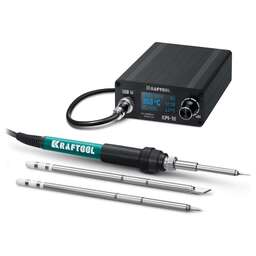 KRAFTOOL Паяльная станция KPI-10 электрич. 100Вт макс.t=480 (55343)