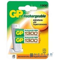 GP ReEnergy 130AAHC AA, емкость 1300 мАч(130AAHCRGY-2CRCB2) (2шт. в уп-ке) аккумулятор