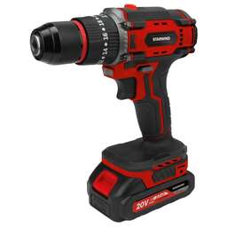 STARWIND Ударная дрель-шуруповерт CD20-2.0/2.0hS1, 2.0Ач, с двумя аккумуляторами