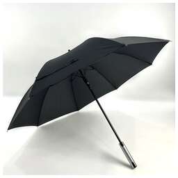 LEONORD Зонт-трость полуавтоматический, 104 см, цвет: синий (108969)