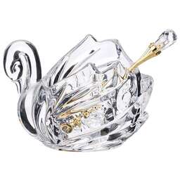 LEFARD 355-273 MUZA CRYSTAL с ложкой 11*7*8,5см