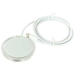 REDLINE Беспроводное зарядное устройство Qi-13, USB-C, 12Вт, 1A, белый [ут000023447]