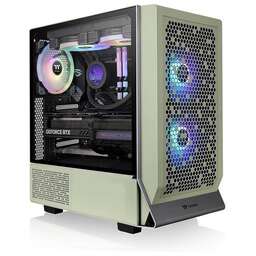 THERMALTAKE Корпус ATX Ceres 300 TG ARGB Matcha, Midi-Tower, без БП, зеленый [ca-1y2-00mewn-00]