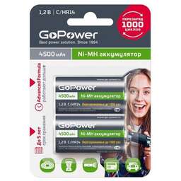 GOPOWER (00-00018322) R14 C BL2 NI-MH 4500mAh