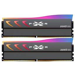 SILICON POWER Память DDR5 2x16GB 6800MHz SP032GXLWU68AFDK Xpower Storm RGB RTL Gaming PC5-54400 CL34 DIMM 288-pin 1.4В kit single rank с радиатором Ret