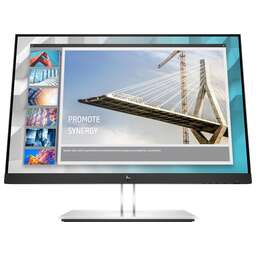 HP 24" Монитор E24i G4, 1920x1200, IPS, 1хHDMI, 1хDP, черный и серебристый [9vj40aa]