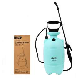 DELI Опрыскиватель садовый помповый DL581103B 3л, регулируемый разбрызгиватель, ремень для переноски