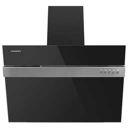 MAUNFELD Кухонная вытяжка Bridge Line 60 черный\вставка сатин