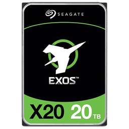 SEAGATE Жесткий диск Exos X20 ST20000NM007D, 20ТБ, HDD, SATA III, 3.5"