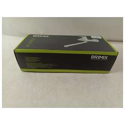 BRIMIX 5561 Смеситель в ванную, длинный излив, шаровый, из высокопрочного пластика АБС, БЕЛЫЙ (8753658)