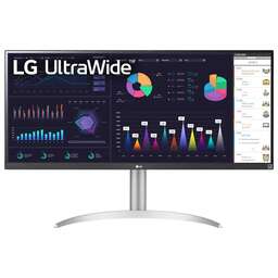 LG 34" Монитор UltraWide 34WQ650-W, 2560x1080, IPS, 100Гц, 1хHDMI, 1хDP, 1хType-С, черный и серебристый [34wq650-w.aruz]