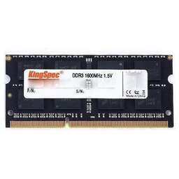 KINGSPEC Оперативная память KS1600D3N15004G DDR3 - 1x 4ГБ 1600МГц, для ноутбуков (SO-DIMM), Ret