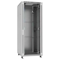 CABEUS Шкаф серверный SH-05C-42U80/100 напольный, стеклянная передняя дверь, 42U, 800x2055x1000 мм