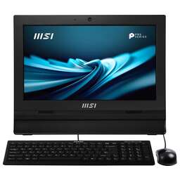 MSI Моноблок Pro AP162T ADL-013RU 15.6" Full HD Touch N100 (0.8) 4Gb SSD128Gb UHDG CR Windows 11 Pro 2xGbitEth WiFi BT 65W клавиатура мышь Cam черный 1920x1080