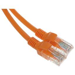 NTSS Патч-корд -PC-UTP-RJ45-5e-0.3-LSZH-OR UTP RJ-45 вил.-вилка RJ-45 кат.5E 0.3м оранжевый LSZH