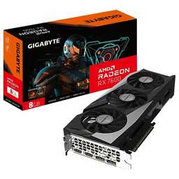 GIGABYTE Видеокарта PCIE16 RX 7600 8GB GV-R76GAMING OC-8GD 1.1