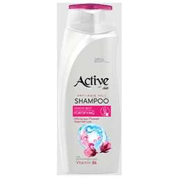 ACTIVE Шампунь укрепляющий, защита от выпадения волос CARE & BEAUTY. С корнем женьшеня, цветком гибискуса и витамином B6, 350 мл (512102056)