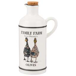 LEFARD БУТЫЛКА ДЛЯ МАСЛА "FAMILY FARM" 430 МЛ 18 СМ (КОР=32ШТ.) 263-1244