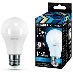 ERGOLUX (14763) LED-A60P-15W-E27-4K PRO