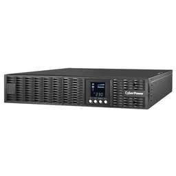 CYBERPOWER ИБП OLS1500ERT2U, 1500VA/1350W, 2U, ONLN, SIN, LCD, USB, RS232, RJ45/11, SL, EPO, C13x6