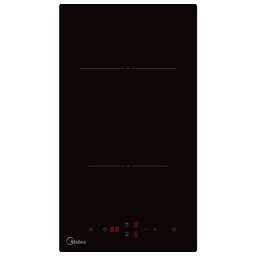 MIDEA Электрическая варочная поверхность MCH32203, конфорок: 2 шт., стеклокерамика, независимая, черный