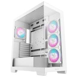 DEEPCOOL Корпус CG580 4F WH белый без БП ATX 6x120mm 3x140mm 2xUSB3.0 audio bott PSU