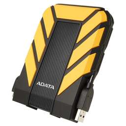 ADATA Жесткий диск внешний HD710 Pro AHD710P-1TU31-CYL 1TB 2.5" USB 3.1, IP68, Shock Sensor, Yellow, Retail {20}, (460660)