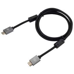 DIGMA Кабель аудио-видео HDMI (m)/HDMI (m) 1.5м. феррит.кольца позолоч.конт. черный (D-HDMI-2FF-V2.0-1.5M)