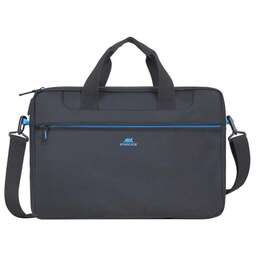 RIVA Сумка для ноутбука 16" 8057 черный полиэстер (8057 BLACK)