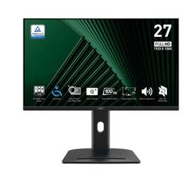 MSI Монитор 27 PRO MP275QPDG, 16:9, IPS, QHD, 4ms, 250cd, 100Hz, HDMI, DP, USB, USB-C, SPK, CAM, HAS