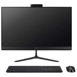 ACER Моноблок Aspire C24B-GKRK 23.8" Full HD Ryzen AI 7 350 (2) 16Gb SSD512Gb 860M Eshell GbitEth WiFi BT 65W клавиатура мышь Cam черный 1920x1080
